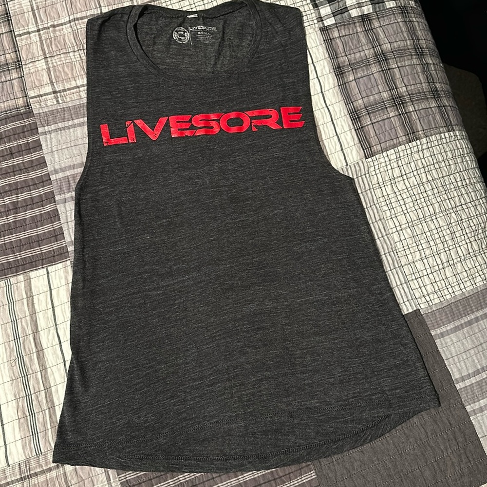 Women’s Livesore Highly Aggressive Tank Top Triblend size small